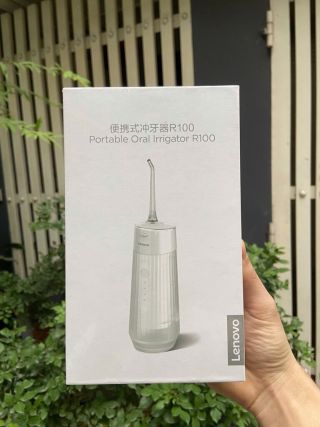 Máy tăm nước chính hãng Lenovo R100 -- Massage bảo vệ nướu -- Dung tích 200ml 