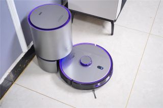 Robot Hút Bụi Lau Nhà XIAOMI Viomi 5G IOT tự động đổ rác