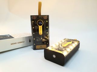 Sạc dự phòng trong suốt 20000mAh liền dây sạc nhanh 120W