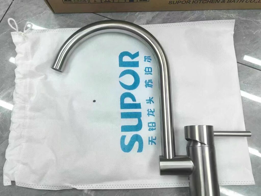 Vòi nước rửa bát xoay 360 độ chính hãng SUPOR 250607-02 có nóng lạnh , inox 304