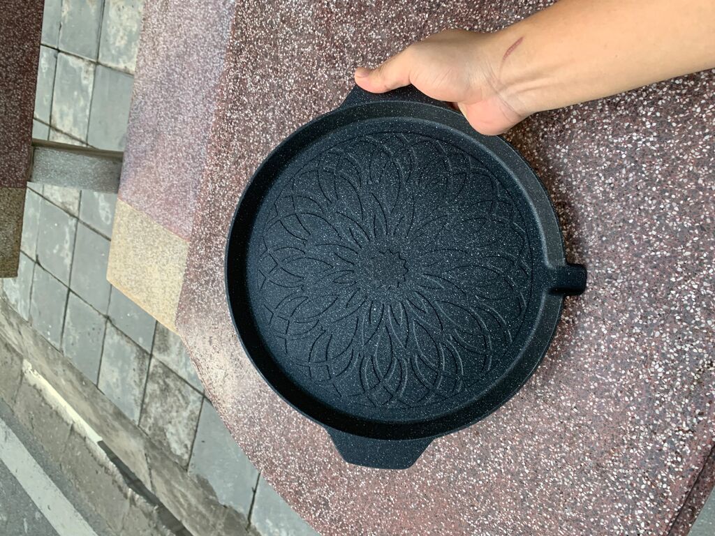 Chảo nướng đá BBQ dùng mọi loại bếp ( bếp từ , bếp gas , hồng ngoại , bếp cồn )