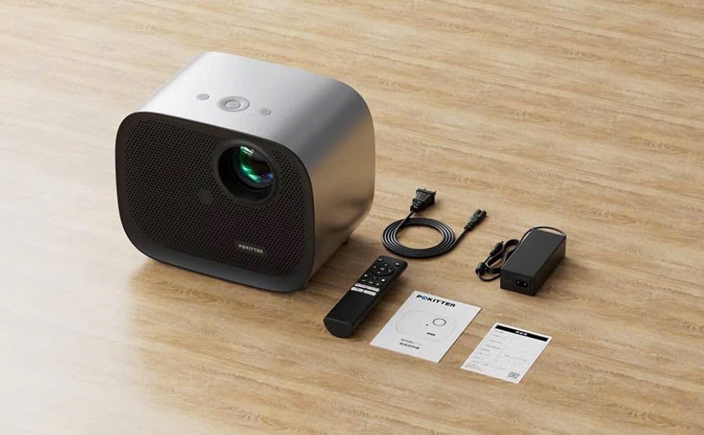 Máy chiếu Pokitter K1S, 1080P, chạy Android, kết nối điện thoại