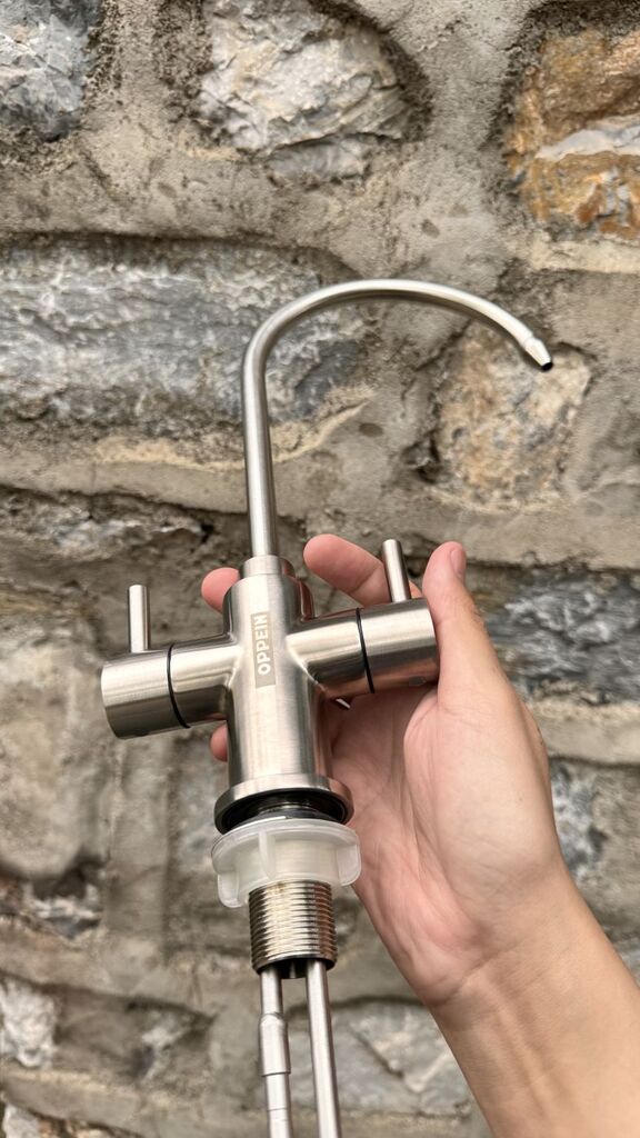 [ Giao hỏa tốc ] Vòi nước đôi dành cho máy lọc nước, phù hợp tất cả máy lọc RO chính hãng OPPEIN