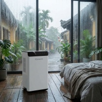 Máy hút ẩm bán dẫn thông minh Hysure - có remote, đèn diệt khuẩn