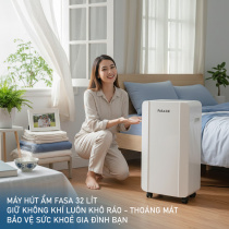 Máy hút ẩm FASA 32L - Tự động duy trì độ ẩm , bảo vệ sức khoẻ