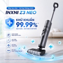 Máy hút bụi & lau sàn thông minh INXNI Z3 NEO (quốc tế), Tự Giặt Giẻ + Diệt Khuẩn
