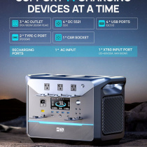 Trạm sạc 1800W DaranEner NEO1500 Pro Portable Power Station ( ĐỨC )